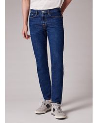 Paul Smith - Tapered-Fit Dark-Wash Organic Vintage Stretch Jeans - Lyst