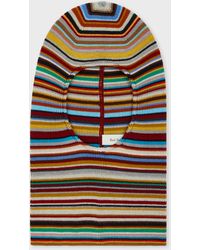 Paul Smith - Merino Wool 'Signature Stripe' Balaclava - Lyst