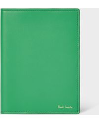 Paul Smith - 'Signature Stripe' Interior Leather Passport Cover - Lyst