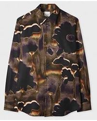 Paul Smith - 'Field Flowers' Print Lyocell Shirt - Lyst