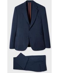Paul Smith - Stretch-Wool Seersucker Check Two-Piece Suit - Lyst