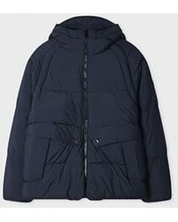 Paul Smith - Recycled Polyester Hooded Puffer Jacket - Lyst