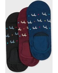 Paul Smith - Whippet Loafer Socks Three-Pack - Lyst