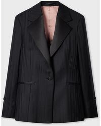 Paul Smith - 'Tonal Stripe' Tux Jacket - Lyst