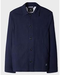 Paul Smith - Cotton Seersucker Work Jacket - Lyst