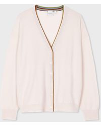Paul Smith - Womens Knitted Cardigan Button Thru - Lyst