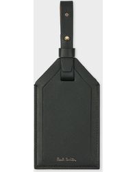 Paul Smith - 'Signature Stripe' Leather Luggage Tag - Lyst