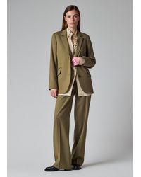 Paul Smith - Silk-Blend Striped Waistcoat-Styled Shirt - Lyst