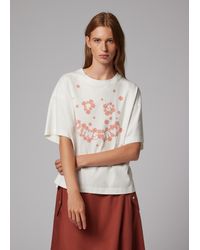 Paul Smith - Organic Cotton 'Daisy Happy' T-Shirt - Lyst