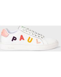 Paul Smith - Womens Shoe Lapin White Letters - Lyst