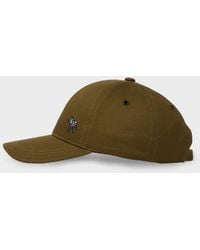 Paul Smith - Khaki 'Zebra' Baseball Cap - Lyst