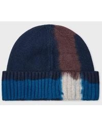 Paul Smith - Tie-Dye Merino Wool Beanie - Lyst