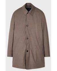 Paul Smith - Melange 'Storm System' Wool Mac With Detachable Gilet - Lyst