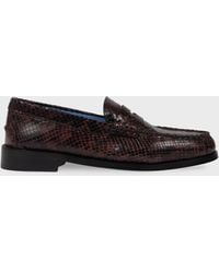Paul Smith - Snake Effect 'Laida' Penny Loafers - Lyst
