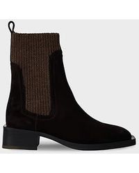 Paul Smith - Dark Suede 'Matola' Boots - Lyst