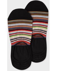 Paul Smith - Multicolor Stripe No-show Socks - Lyst