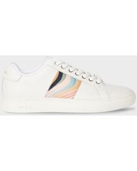 Paul Smith - Leather 'Dusky Swirl' 'Lapin' Trainers - Lyst