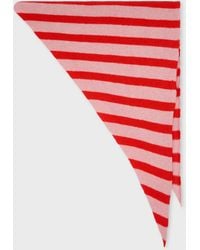 Paul Smith - Lambswool Stripe Neckerchief - Lyst