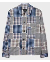 Paul Smith - Patchwork Check Chore Jacket - Lyst