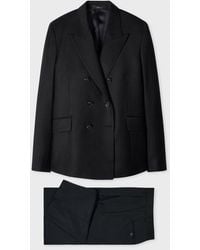 Paul Smith - Wool-Blend Double-Breasted Two-Piece Suit - Lyst