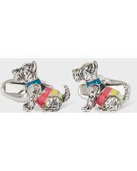 Paul Smith - 'Artist Stripe Dog' Cufflinks - Lyst