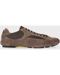 Paul Smith - Dark Taupe 'Marini' Trainers - Lyst