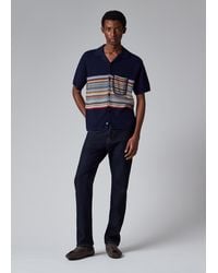 Paul Smith - Organic Cotton 'Signature Stripe' Knitted Shirt - Lyst