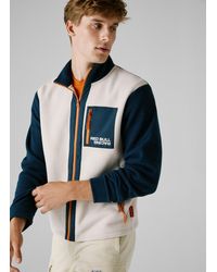 Pepe Jeans - Jacke Fleece Farbblock - Lyst