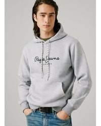 Pepe Jeans - Sudadera capucha con logo - Lyst