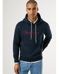 Pepe Jeans - Sudadera capucha con logo - Lyst