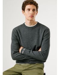 Pepe Jeans - Jersey cuello redondo fit regular - Lyst