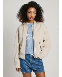 Pepe Jeans - Chaqueta bomber de sarga - Lyst