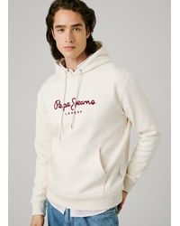 Pepe Jeans - Sudadera capucha con logo - Lyst
