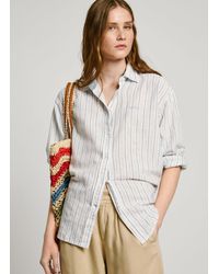 Pepe Jeans - Camisa de rayas fit chipper - Lyst