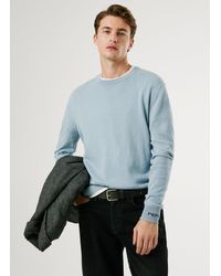 Pepe Jeans - Jersey cuello redondo fit regular - Lyst