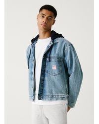 Pepe Jeans - Cazadora denim fit relaxed - Lyst