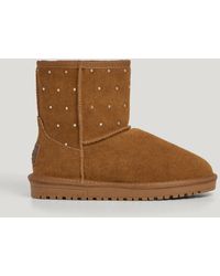Pepe Jeans - Botines de ante con tachuelas - Lyst