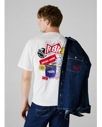 Pepe Jeans - Camiseta espalda estampada fit comfort - Lyst