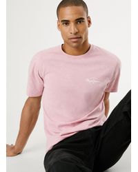 Pepe Jeans - Camiseta espalda estampada fit regular - Lyst