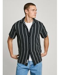 Pepe Jeans - Hemd Gestreift Regular Fit - Lyst