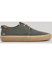 Pepe Jeans - Sneakers blucher in cotone - Lyst
