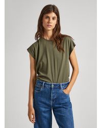 Pepe Jeans - T-shirt slim fit con maniche - Lyst