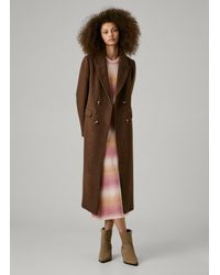Pepe Jeans - Mantel Lang Wickeldesign - Lyst