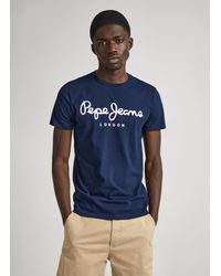Pepe Jeans - T-shirt à manches courtes en coton - Lyst