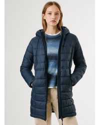 Pepe Jeans - Daunenjacke Lang Gefüttert - Lyst