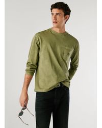 Pepe Jeans - Camiseta bolsillo frontal fit relaxed - Lyst
