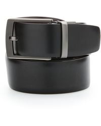 Perry Ellis - Cabernet Leather Reversible Belt - Lyst