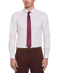 Perry Ellis - Slim Fit Button-Down Circle Pattern Dress Shirt - Lyst