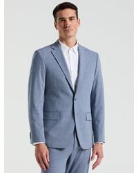 Perry Ellis - Slim Fit Plaid Print Suit Jacket - Lyst
