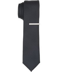 Perry Ellis - Solid Plain Weave Slim Necktie - Lyst